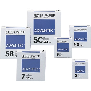 定量滤纸（7号）ADVANTEC东洋20毫米（100张）